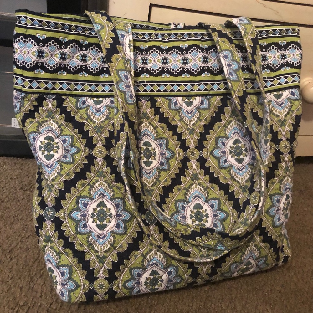 Vera Bradley Green Tote
